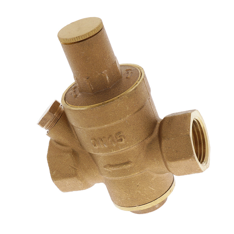 1/2 Inch DN15 Water Valve Regulator Valve Thick Brass Regulator Reducer Pressure Maintaining Valve