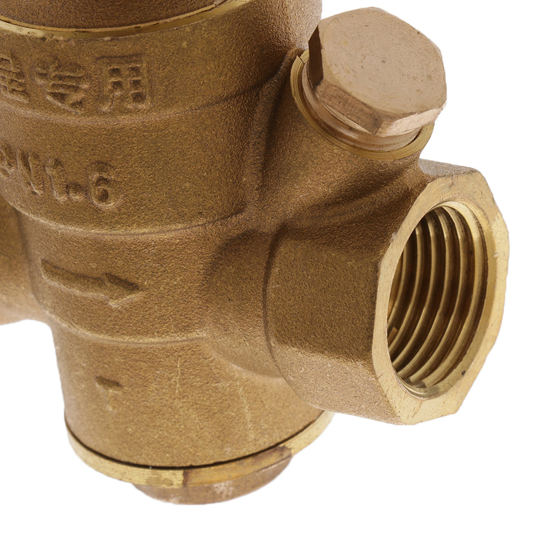 1/2 Inch DN15 Water Valve Regulator Valve Thick Brass Regulator Reducer Pressure Maintaining Valve