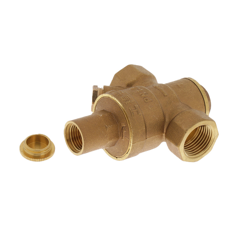 1/2 Inch DN15 Water Valve Regulator Valve Thick Brass Regulator Reducer Pressure Maintaining Valve