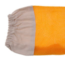 Beekeeping Protective Gloves with Vented Long Sleeves Orange and Grey