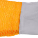 Beekeeping Protective Gloves with Vented Long Sleeves Orange and Grey