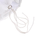 Protective Veil Hat Beekeeping Smock Equipment with Elastic Design White