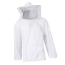 Beekeeper Jacket Veil Smock Equipment Supplies Bee Keeping Hat Sleeve Suit L Fit for Most Adults