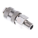 1/4" NPT Pipe Adapter, Brass Quick Connect Push Lock Fittings Air Bag Fittings