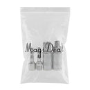 Pack of 4pcs Pneumatic Air Quick Connectors, Stainless Steel Coupling Adapter Threaded Couplers