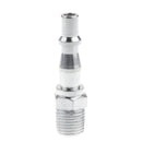 Set of 4pcs Pneumatic Air Quick Connectors, Stainless Steel Coupling Adapter Threaded Coupler