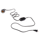 E27 Ceramic Socket Bulb Holder for Heat Lamps Vivarium Basking with Cable