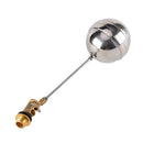 1pc 1/2'' PT Thread Float Ball Valve High Pressure DN15 Copper Thickening 12.6Ã—0.39inch