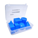 Set Of 7 Pieces Geometric Shapes 3D Solids Preschool School Learning Tools