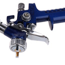 Pneumatic Spray Gun HVLP Gravity Feed Air Sprayer With Regulator 1mm Nozzle