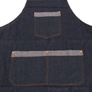 Denim Kitchen Apron Cook Clothing for Cafes and Bars