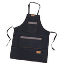 Denim Kitchen Apron Cook Clothing for Cafes and Bars