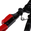 Red High Quality Stainless Steel Auto Mechanic Vehicle Car Exhaust Pipe Removal Spring Clamp Pliers Removal Tool 300mm Extra Long