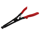 Red High Quality Stainless Steel Auto Mechanic Vehicle Car Exhaust Pipe Removal Spring Clamp Pliers Removal Tool 300mm Extra Long