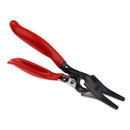Red Stainless Steel Angled Automotive Vehicle Car Fuel Vacuum Line Tube Removal Hose Remover Separator Pliers Pipe Tool