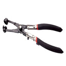Universal 9'' Steel Auto Repair Tool Swivel Flat Band Hose Clamp Pliers Clamping Tool