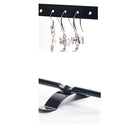 2-Panel Cage Earring Display Holder Necklace Organizer Standing Rack Jewelry Holder
