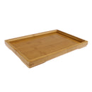 Square Plain Wooden Necklace Earrings Jewelry Display Organizer 330Ã—220Ã—30mm