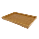Square Plain Wooden Necklace Earrings Jewelry Display Organizer 330Ã—220Ã—30mm