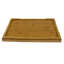 Square Plain Wooden Necklace Earrings Jewelry Display Organizer 330Ã—220Ã—30mm