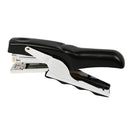 Office Plier Stapler Manual 7-Inch Hand Stapler Stapling Tool 20 Sheet-Black