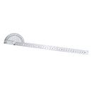 Stainless Steel RULER & GAUGE Protractor Square Divider Drill Point