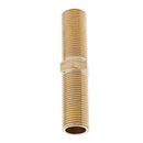 Brass Hex Pipe Nipple Male 1/2'' DN20 Male Fitting Lengthened 100 Mm