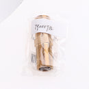 Brass Hex Pipe Nipple Male 1/2'' DN20 Male Fitting Lengthened 70 Mm