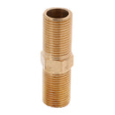 Brass Hex Pipe Nipple Male 1/2'' DN20 Male Fitting Lengthened 70 Mm