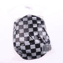 Baker Cap Cotton Bakery Hat Professional Catering Chef Cap Square Pattern