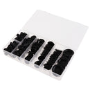 Pack Of 170 Pieces Rubber Grommet Assortment Set Electrical Gasket Ring Tool