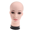 12 Inches Mannequin Manikin Head Stand Model PVC Wigs Glasses Display Stand