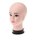 10.5 Inches Mannequin Manikin Head Stand Model PVC Wigs Glasses Display Stand