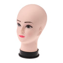 10.5 Inches Mannequin Manikin Head Stand Model PVC Wigs Glasses Display Stand