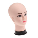10.5 Inches Mannequin Manikin Head Stand Model PVC Wigs Glasses Display Stand