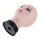 10.5 Inches Mannequin Manikin Head Stand Model PVC Wigs Glasses Display Stand