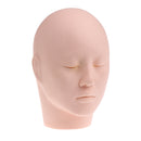 10-Inch Cosmetology Training Head Cosmetology Mannequin Head For Eyelashes Makeup Practice