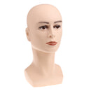 Mannequin Head, Male PVC Mannequin Manikin Head Model Plastic Wigs Hair Glasses Display Holder