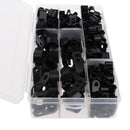 200 Pieces Nylon Screw Wire Clips R-type Cable Clamp Fasteners Tubing Clips