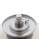 Lab Alcohol/Spirit Lamp/Burner Stainless Steel With Wick Adjustable 100ml