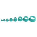 Set of 9pcs Filter Adapter Cones Set, Buchner Funnel Flask Adapter Set, Tapered Collar, Good Elasticity Smooth Surface Hardwearing