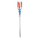 11-Inch Stainless Steel Experimental Dual Adjustable 3-Prong Extension Flask Clip Clamp For Lab Stand