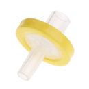 Scientific Disposable 13mm Driven Filter 0.22um Membrane -Yellow