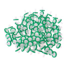 100pcs Scientific Green Filters 13 mm Diameter 0.22um Organic Solution Membrane