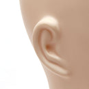 Female Mannequin Head Model Torso Plastic Dress Form with Stand