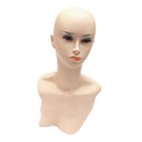 Female Mannequin Head Model Torso Plastic Dress Form with Stand