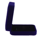Big Necklace Pendant Bracelet Jewelry Display Storage Box Case Royal Blue
