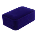 Big Necklace Pendant Bracelet Jewelry Display Storage Box Case Royal Blue