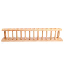 12 Holes Wooden Test Tube Rack For School And Lab Test Colorimetric Analysis