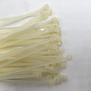 500 PCS Weather Resistant Zip Tie Nylon Cable Cord Strap Nail Screw 4*250mm